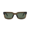 Lunettes de Soleil Kapten & Son Phoenix Transparent Olive Green - PRECIOVS