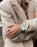 Montre Rosefield THE ACE Sunray Argenté ACSS-A04 - PRECIOVS