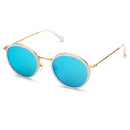 Lunettes de Soleil Kapten & Son Amsterdam Pearl Blue Mirrored - PRECIOVS
