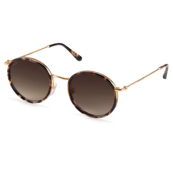 Lunettes de Soleil Kapten & Son Amsterdam Toffee Tortoise Brown - PRECIOVS