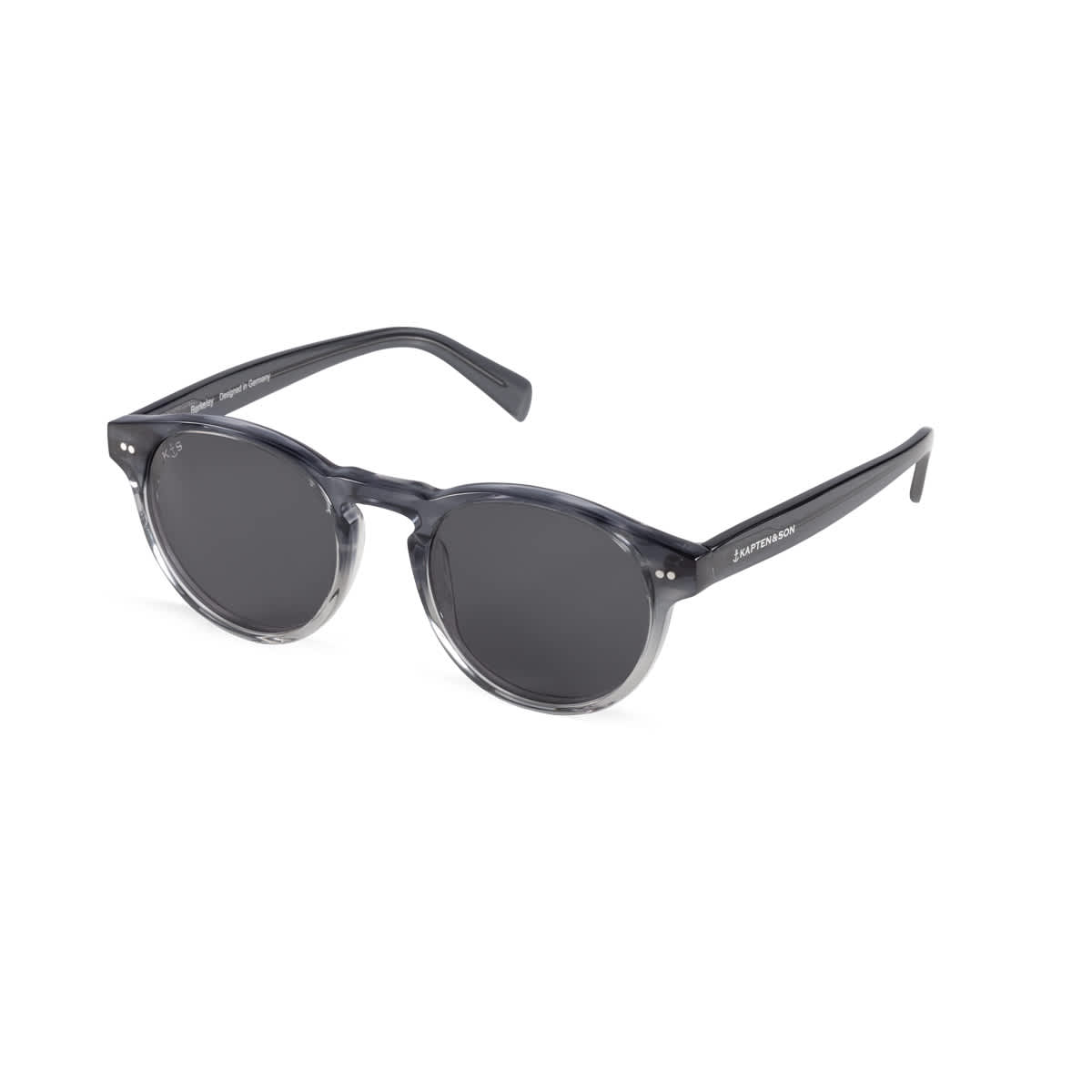 Lunettes de soleil Kapten & Son Berkeley Stone Gradient Black - PRECIOVS
