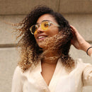 Lunettes de Soleil Kapten & Son Berkeley Transparent Lemon - PRECIOVS
