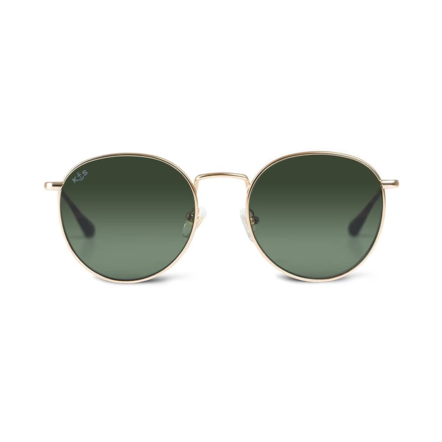 Lunettes de Soleil Kapten & Son London Large Gold Green - PRECIOVS