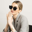 Lunettes de Soleil Kapten & Son Prague All Black - PRECIOVS