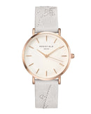 Montre Rosefield CITY BLOOM Lily White Rose Gold - PRECIOVS