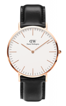 Montre Daniel Wellington Sheffield 40mm Rose Gold/Noir - PRECIOVS