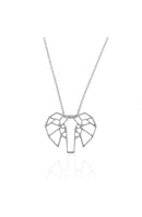 Collier PRECIOVS Essentials avec pendentif origami éléphant argent - PRECIOVS