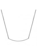 Collier PRECIOVS Essentials avec tube plat argent - PRECIOVS