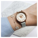 Montre Olivia Burton VEGAN FRIENDLY 3D DAISY GREY & ROSE GOLD OB16VE01 - PRECIOVS