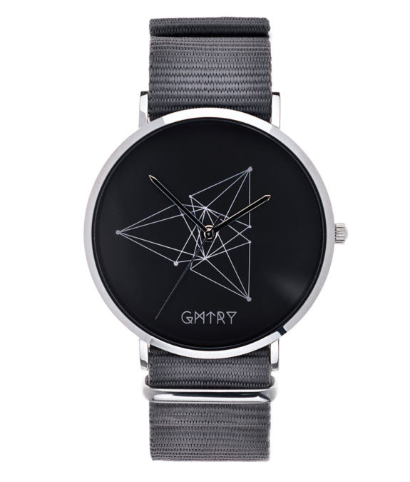 Montre GMTRY The Contour Series Dark Grey Gris (+2ème bracelet au choix) - PRECIOVS
