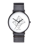 Montre GMTRY The Contour Series White Gris (+2ème bracelet au choix) - PRECIOVS