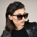 Lunettes de Soleil Kapten & Son Florence Crystal Tortoise Brown - PRECIOVS