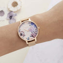 Montre Olivia Burton Glasshouse Rose Gold Mesh OB16EG86 - PRECIOVS