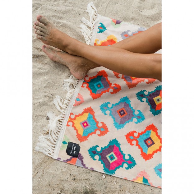 Serviette de plage Slowtide Itari en coton durable - PRECIOVS
