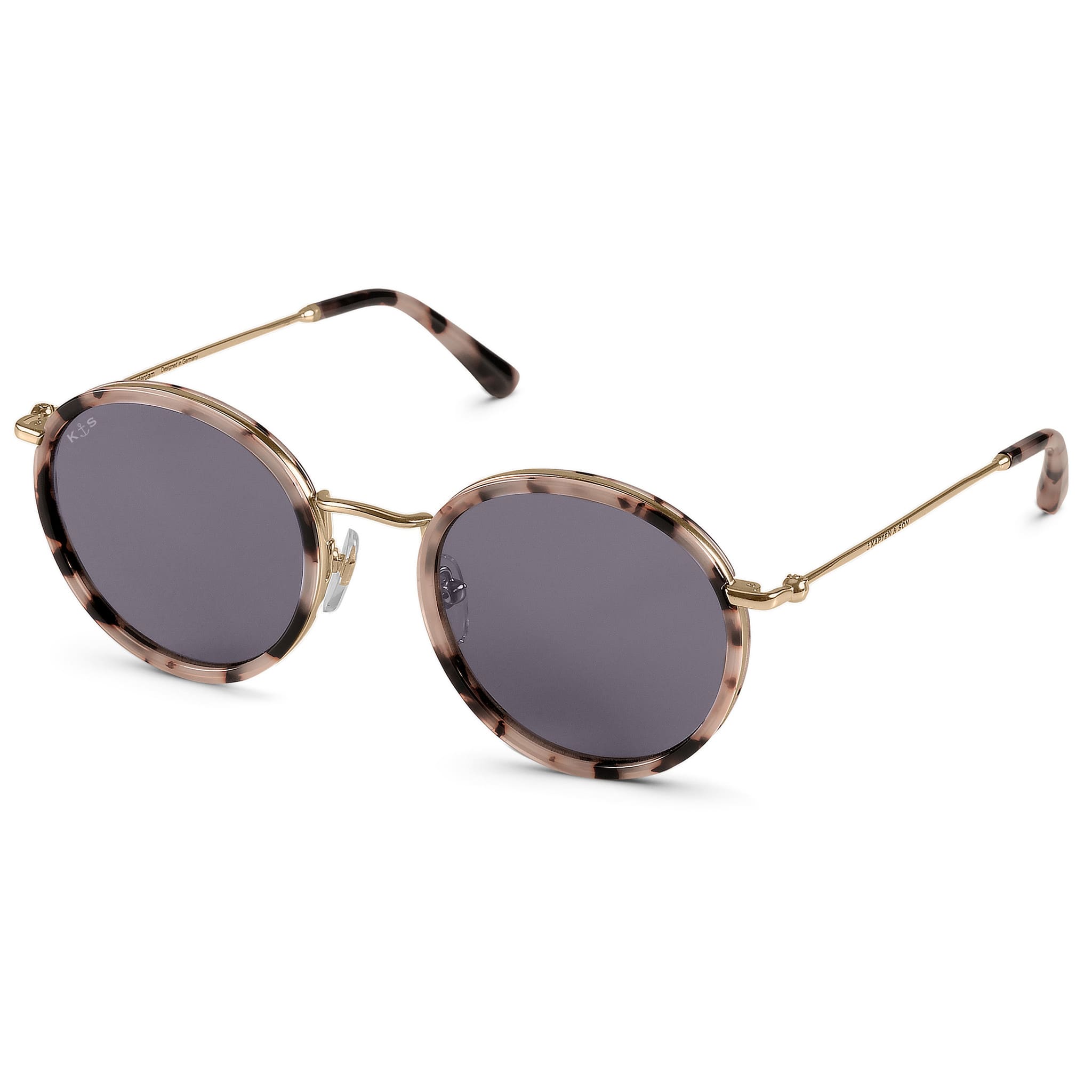 Lunettes de Soleil Kapten & Son Amsterdam Sand Tortoise Black - PRECIOVS