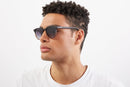 Lunettes de Soleil Komono FRANCIS MATTE BLACK/TORTOISE KOM-S2257 - PRECIOVS