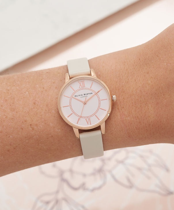 Montre Olivia Burton Wonderland Mix Mink, Rose & Silver - PRECIOVS