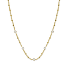 Collier Rosefield The Raye Chocker avec cristaux Swarovski Gold J266 - PRECIOVS