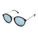 Lunettes de soleil Kapten & Son Maui Matt Black Blue Mirrored KS03-BKM-BMG - PRECIOVS