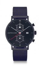 Montre Kapten & Son Chrono Black Midnight Mesh - PRECIOVS