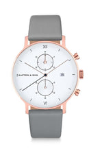Montre Kapten & Son Chrono Ash Grey Leather - PRECIOVS