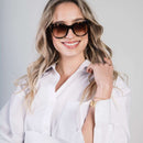 Lunettes de Soleil Kapten & Son Florence Crystal Tortoise Brown - PRECIOVS