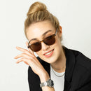 Lunettes de Soleil Kapten & Son Marais Transparent Caramel Brown - PRECIOVS
