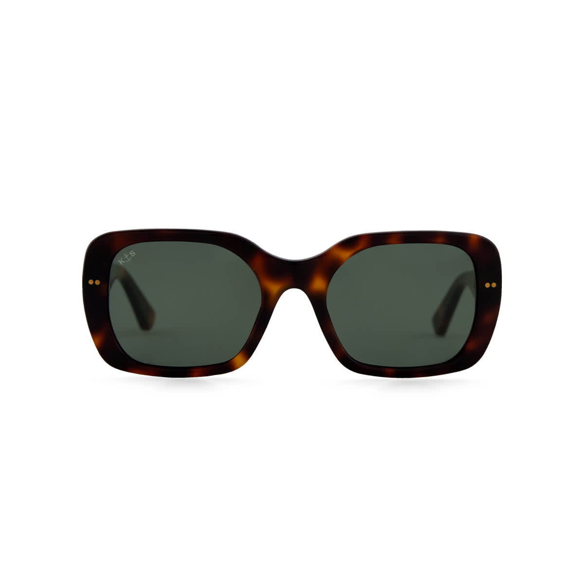 Lunettes de Soleil Kapten & Son Milan Tortoise Green - PRECIOVS