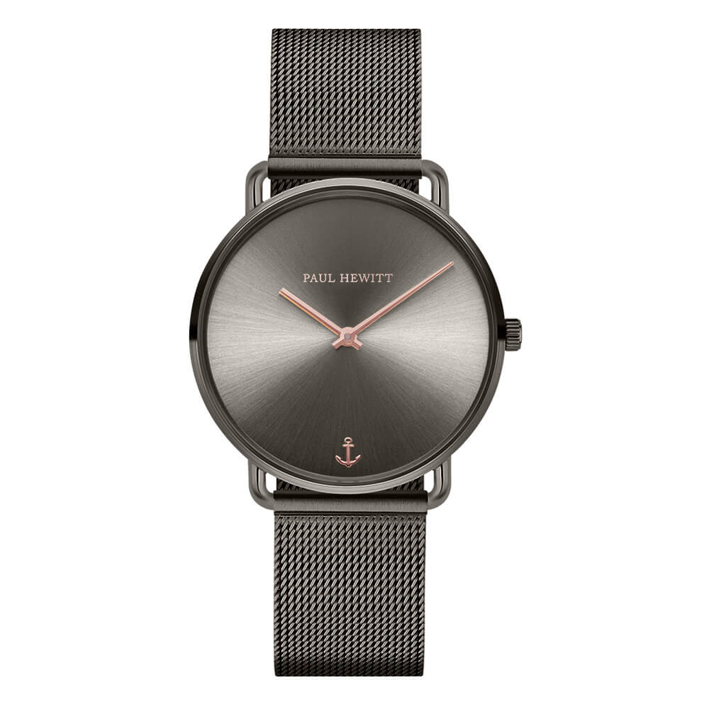 Montre Paul Hewitt Miss Ocean Grey Metallic Mesh - PRECIOVS