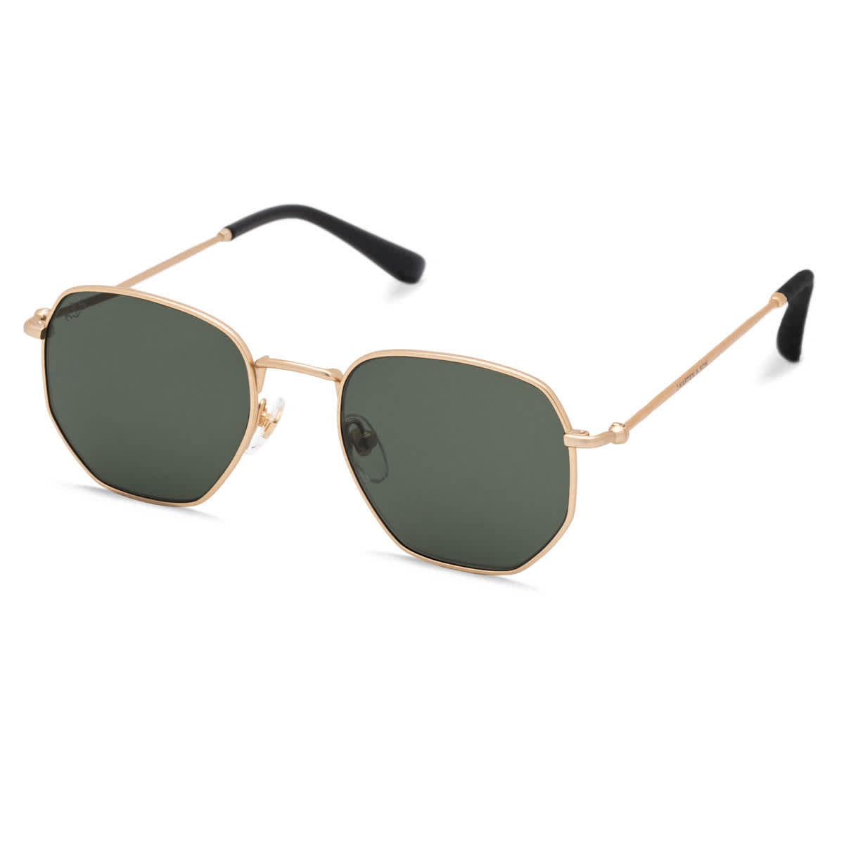 Lunettes de Soleil Kapten & Son Brisbane Gold Green - PRECIOVS