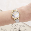 Montre Olivia Burton Watercolour Florals Blush & Gold Leather OB16PP45 - PRECIOVS