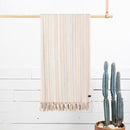 Serviette de plage "turque" Slowtide Pennylane en coton bio - PRECIOVS