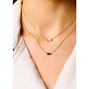 Collier MYA BAY Black Baguette CO-206.G - PRECIOVS