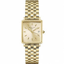 Montre Rosefield THE BOXY XS Champagne Steel Gold Q048 - PRECIOVS