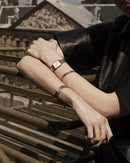 Montre Rosefield THE BOXY XS Blanc Sunray Rose Gold Q022 - PRECIOVS