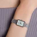 Montre Rosefield Octagon XS Mint Green Silver O72 - PRECIOVS