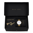Coffret Cadeau Kapten & Son Soulmate Small Gold avec montre Chrono Small Gold - PRECIOVS