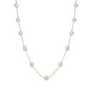 Collier Rosefield The Jane Liquid Multi Pearl Chocker Gold J176 - PRECIOVS