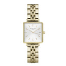 Montre Rosefield THE BOXY XS Blanc Sunray Gold Q021 - PRECIOVS