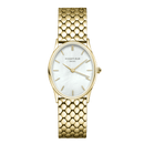 Montre Rosefield The Oval Blanc Acier Or OV01 - PRECIOVS