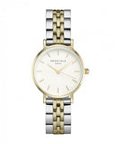 Montre Rosefield THE SMALL EDIT White Steel Silver Gold Duo 269 - PRECIOVS