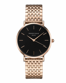 Montre Rosefield THE UPPER EAST SIDE Black Rosegold UEBR-U23 - PRECIOVS