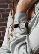 Montre Rosefield THE PREMIUM GLOSS Blanc Noir Or Jaune SHMWR-H38 - PRECIOVS