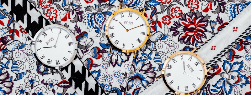 Composez votre propre montre avec les cadrans et bracelets de RICH GONE BROKE