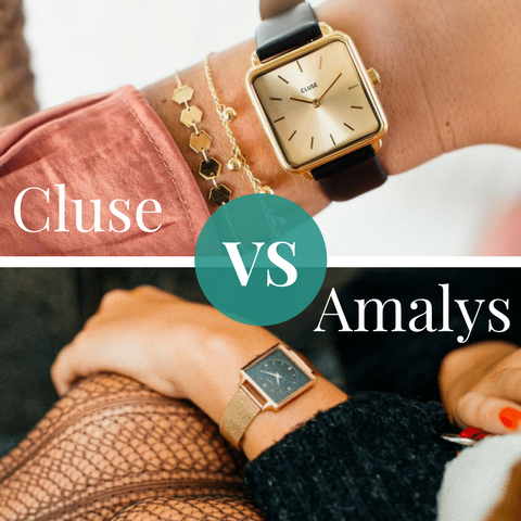 Cluse "La Garçonne" VS Amalys: laquelle choisir?