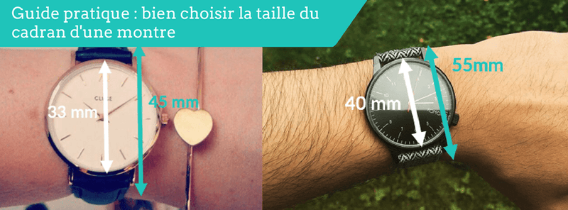 Guide pratique : bien choisir la taille du cadran de sa future montre