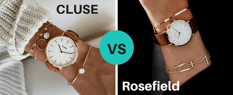 Cluse vs Rosefield: quelle est la meilleur marque de montres?