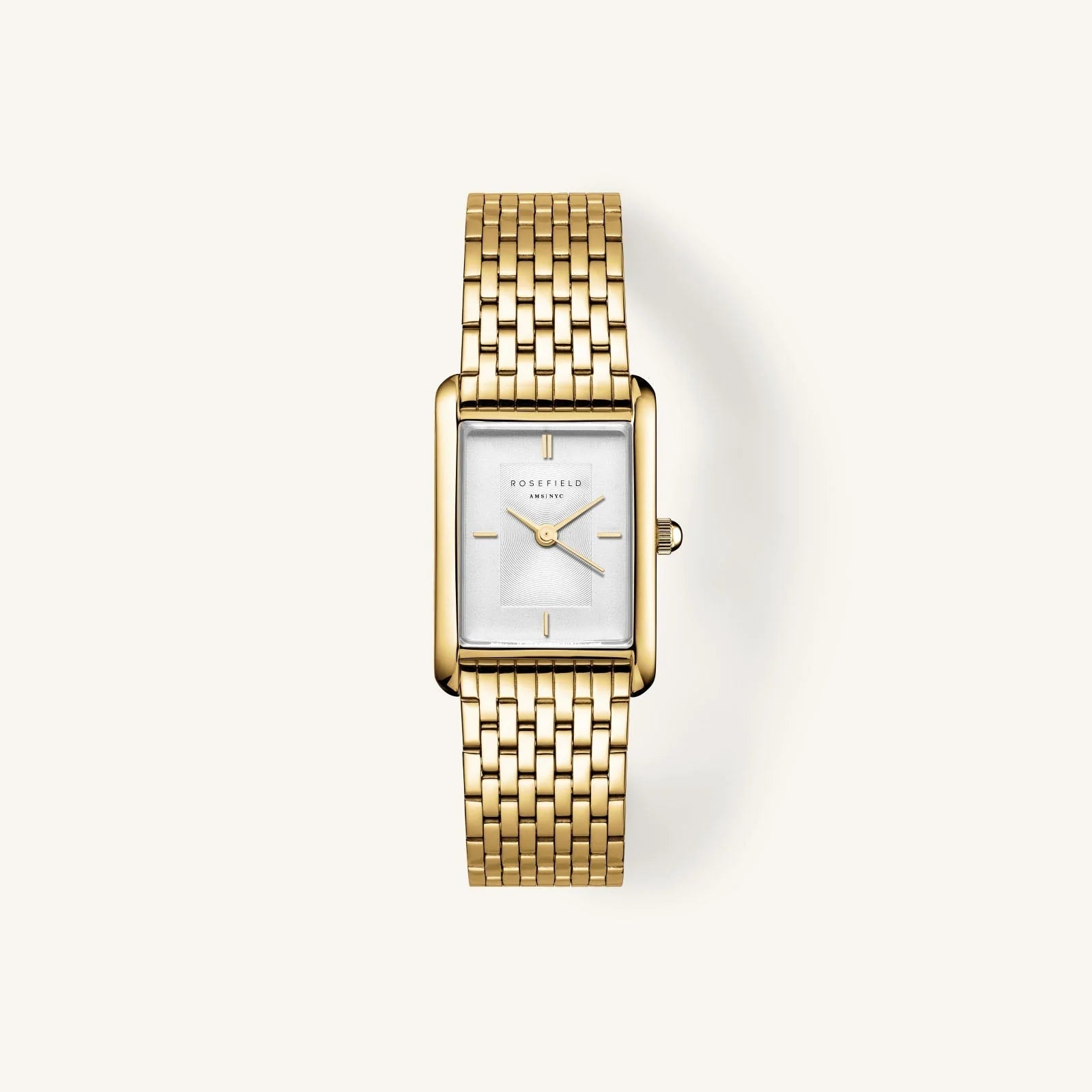 Montre Rosefield Heirloom Cadran Blanc Acier Or H01