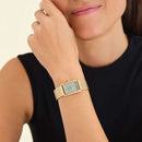 Montre Rosefield Heirloom Cadran Vert Menthe Acier Or H04