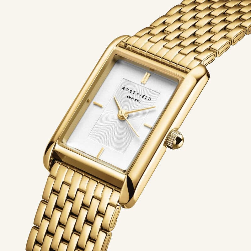 Montre Rosefield Heirloom Cadran Blanc Acier Or H01